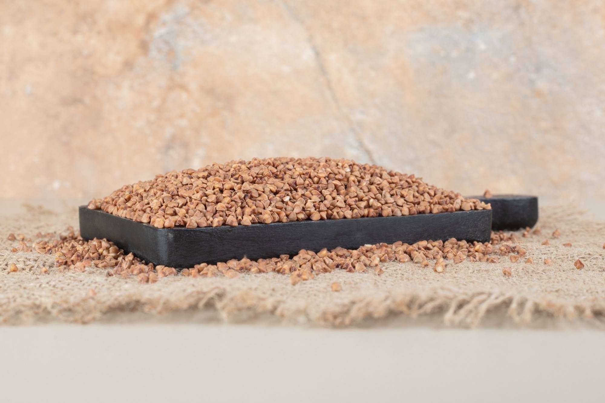 Granulat de liège naturel utilisé pour les sols amortissants