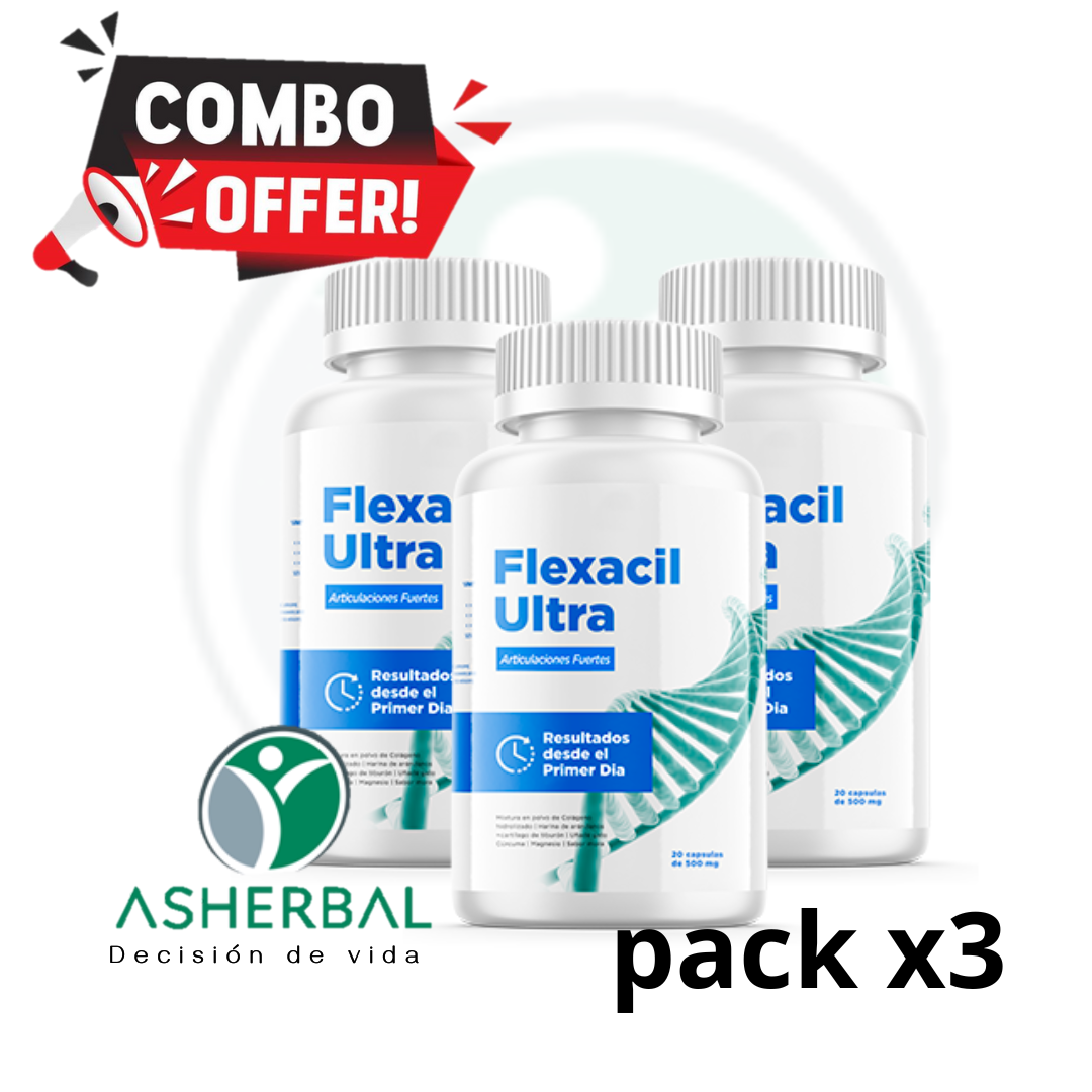 FLEXACIL ULTRA x3 pack 
