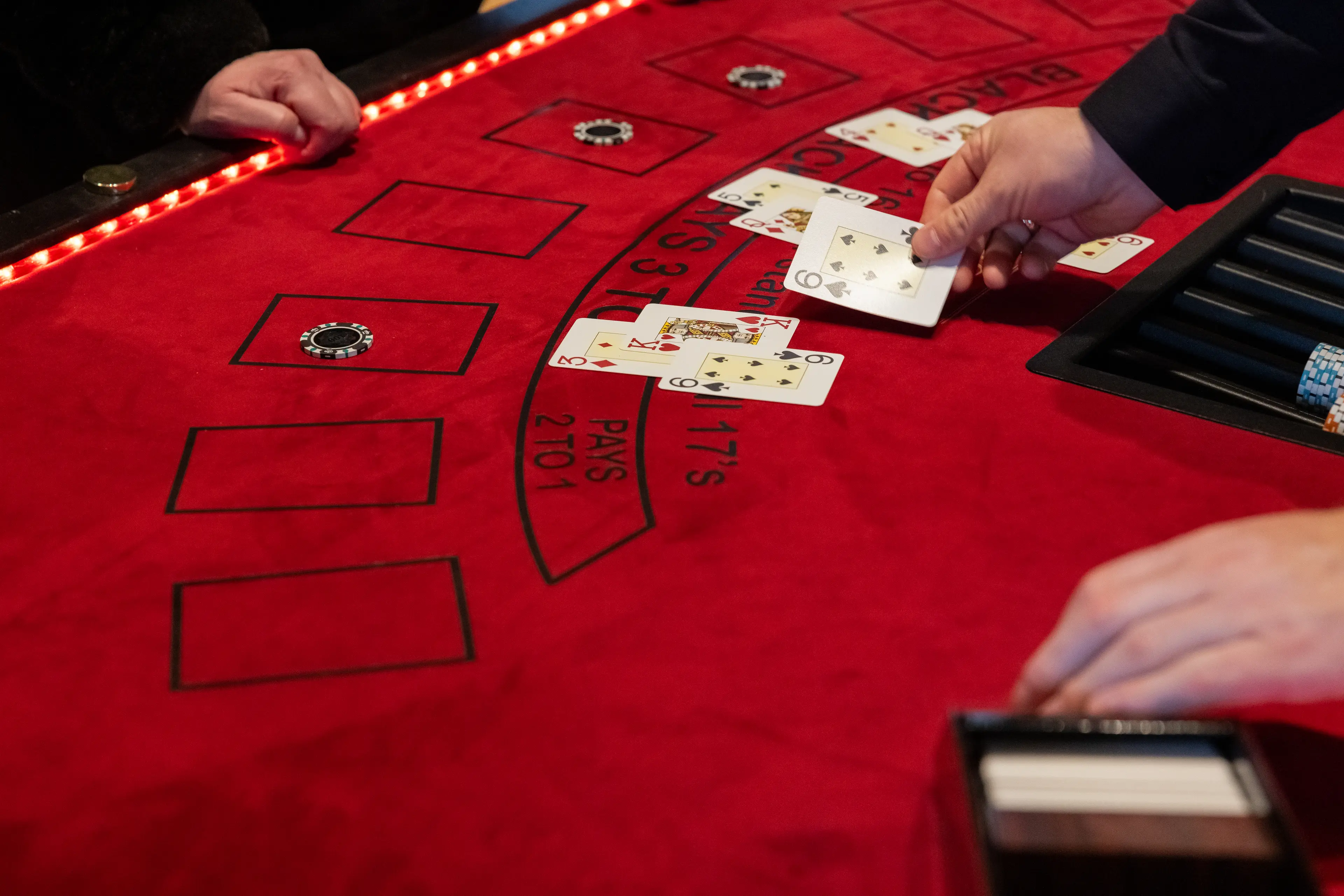 blackjack-bord