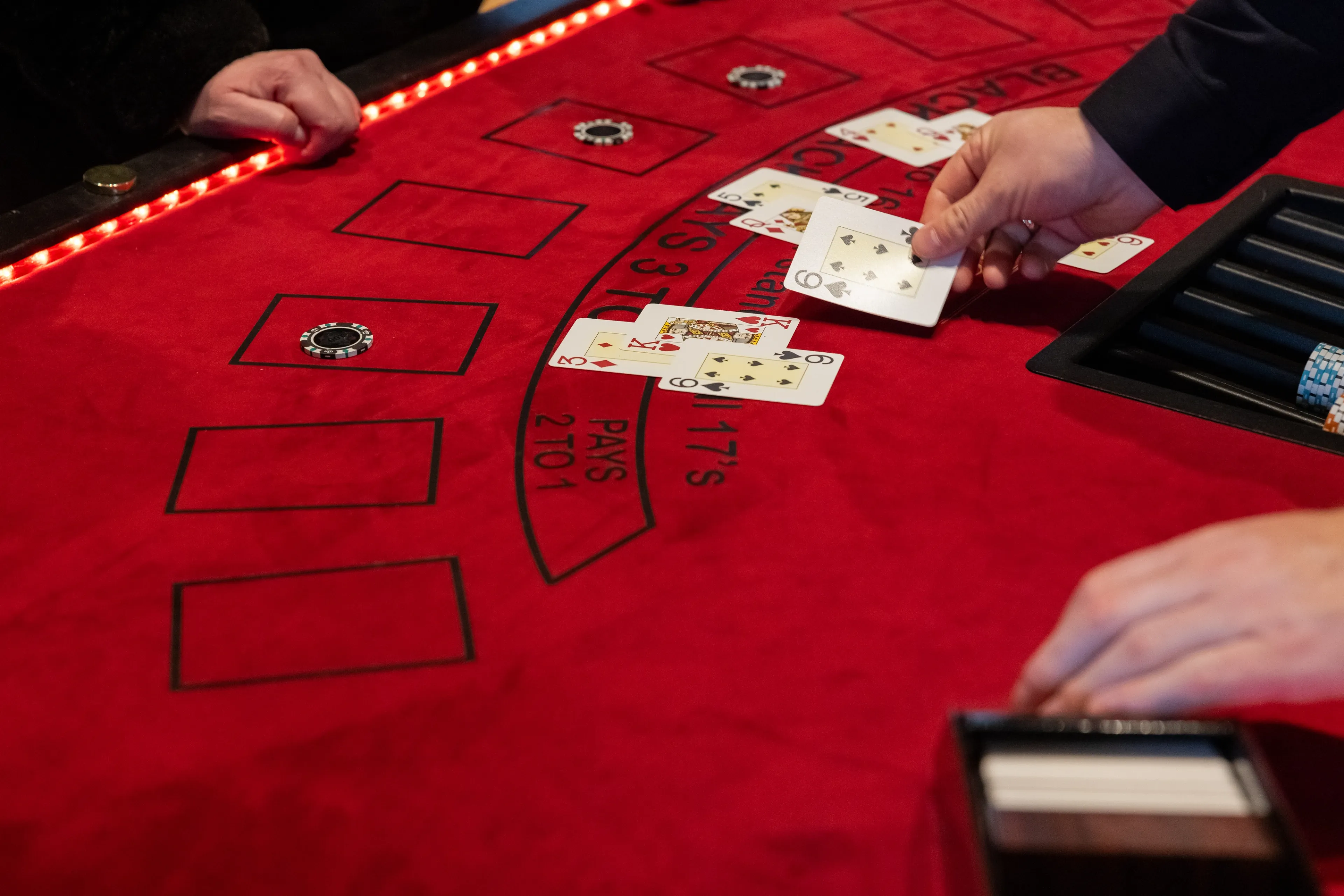 blackjack-bord