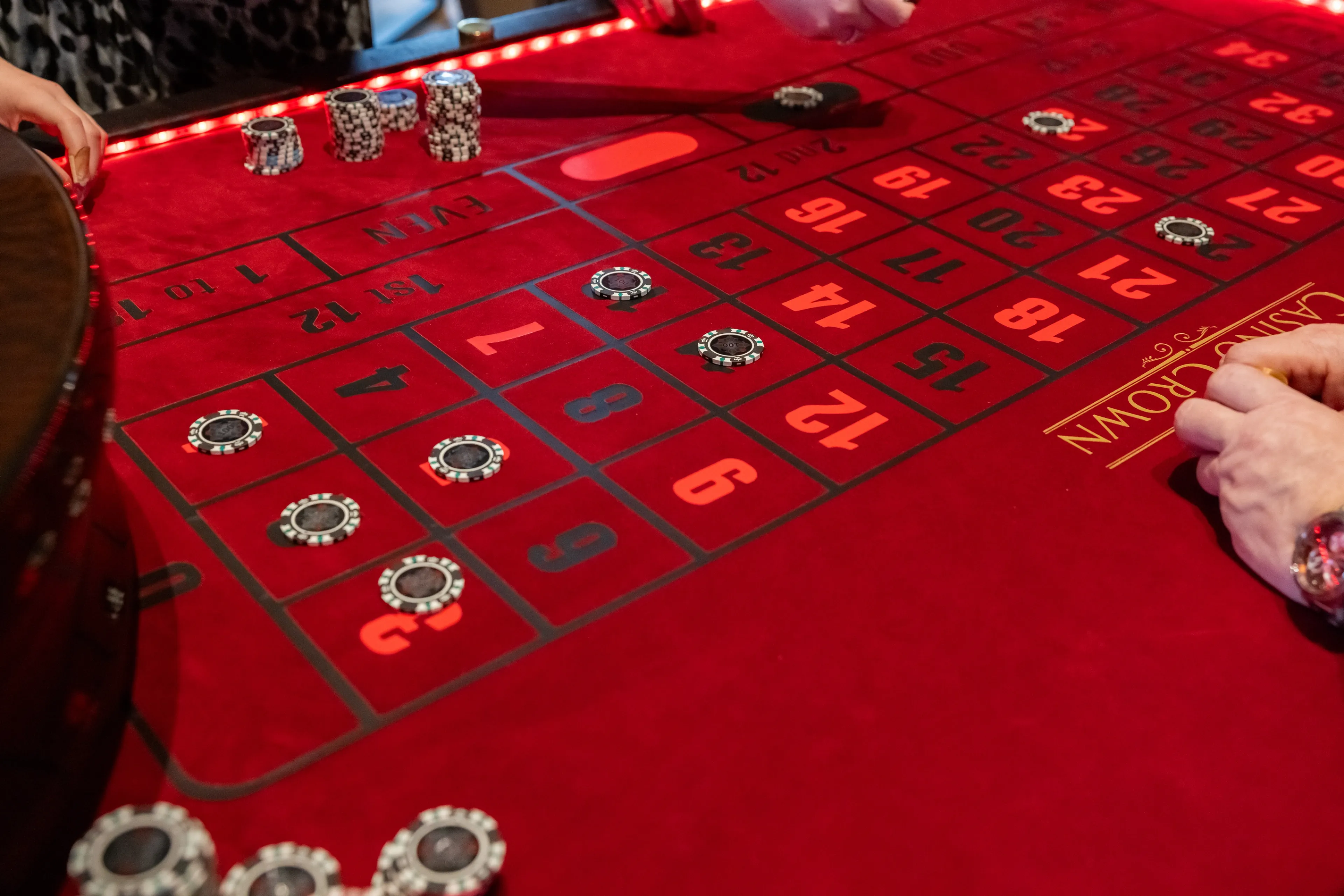 casino-bryllup-setup