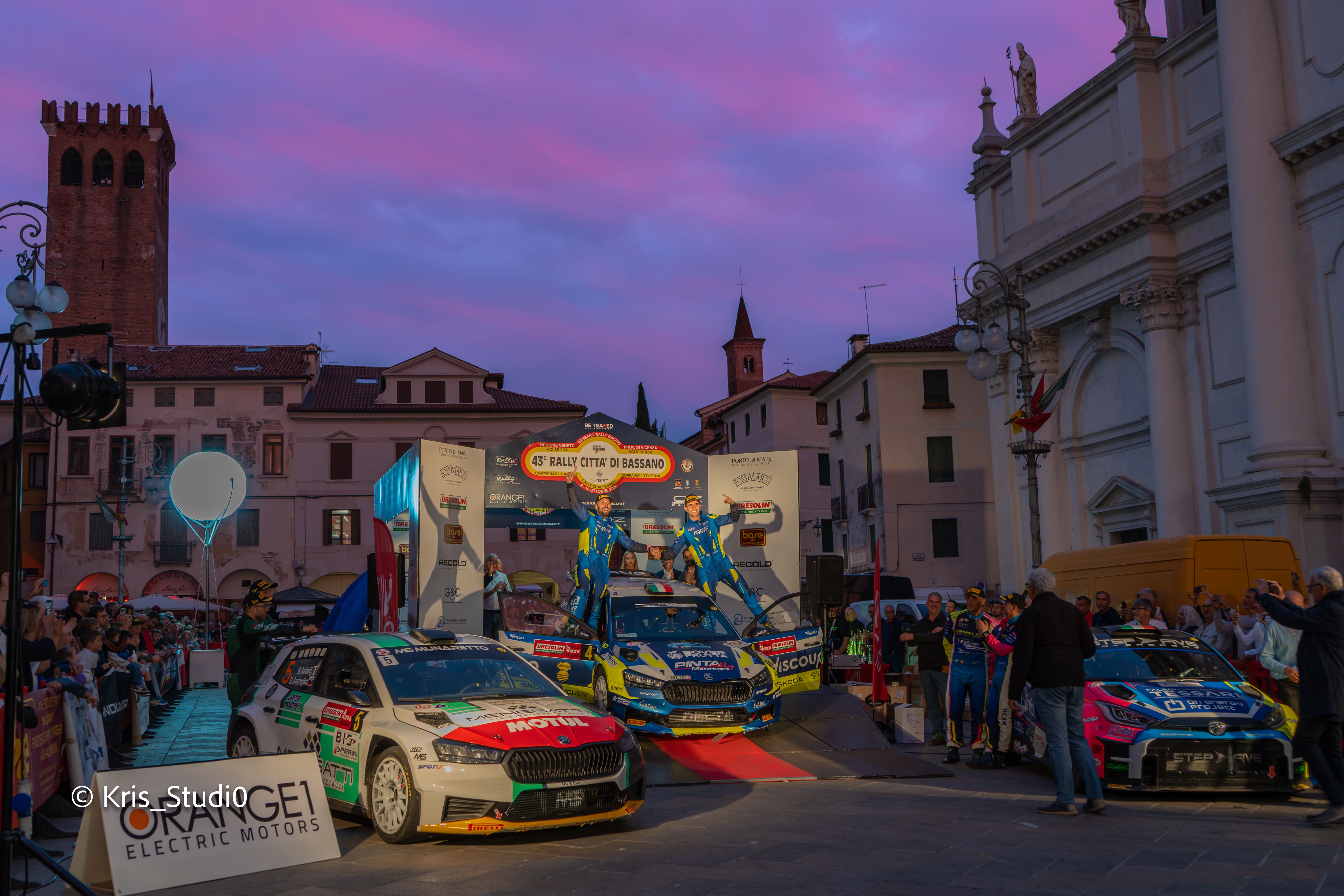 Podio Rally Bassano 