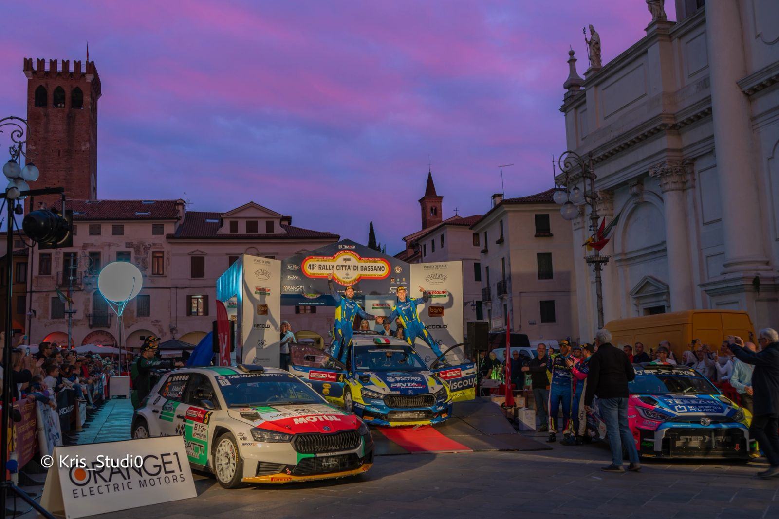 Podio Rally Bassano