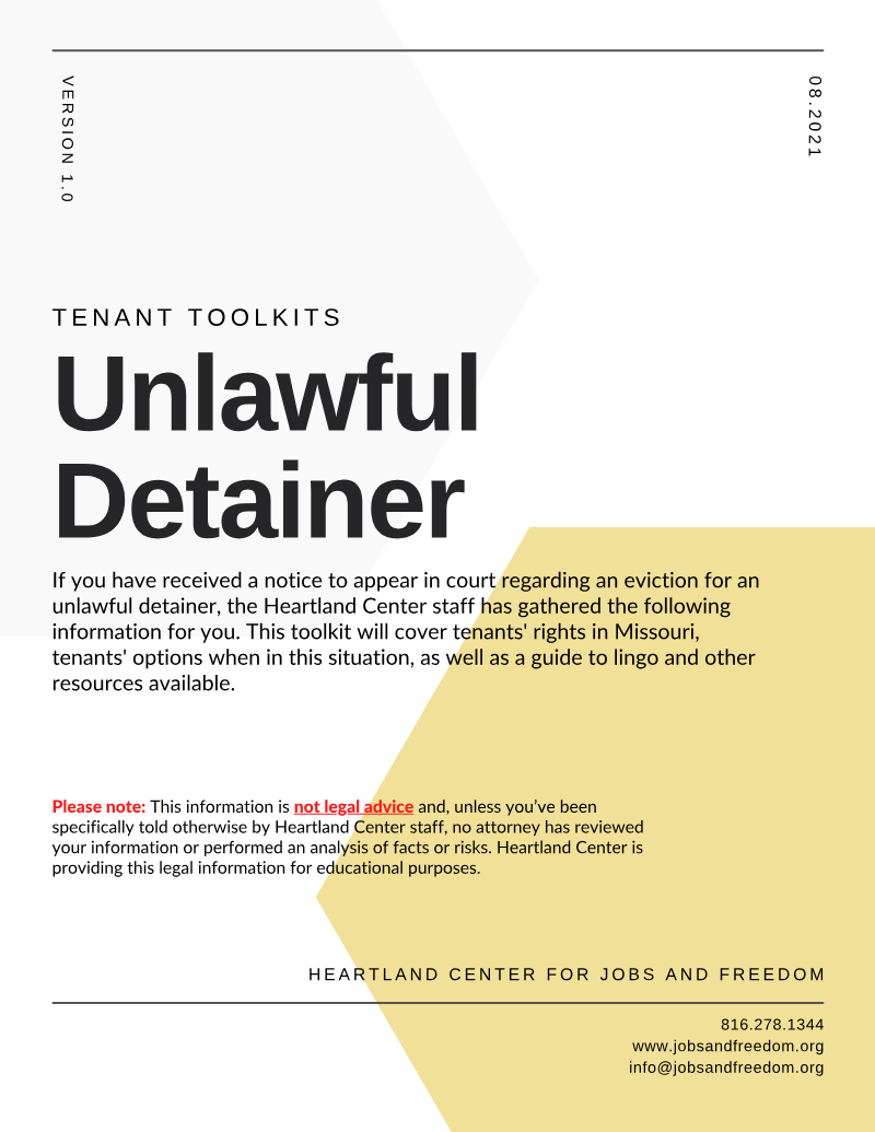 Unlawful Detainer