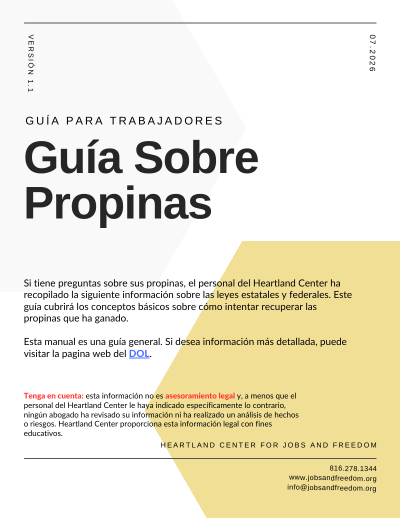 Propinas portada