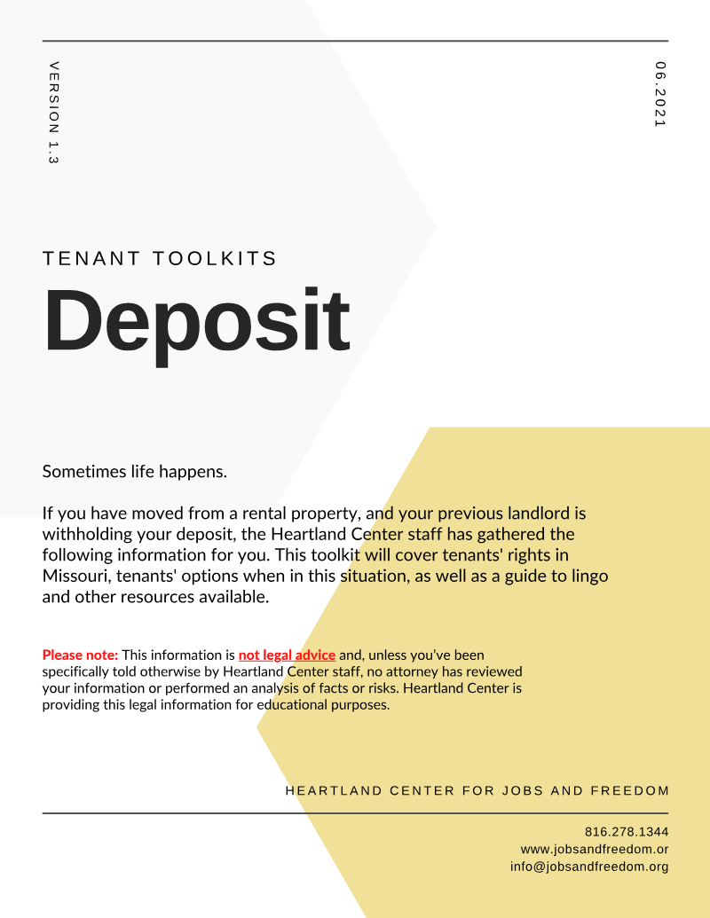 Security Deposit