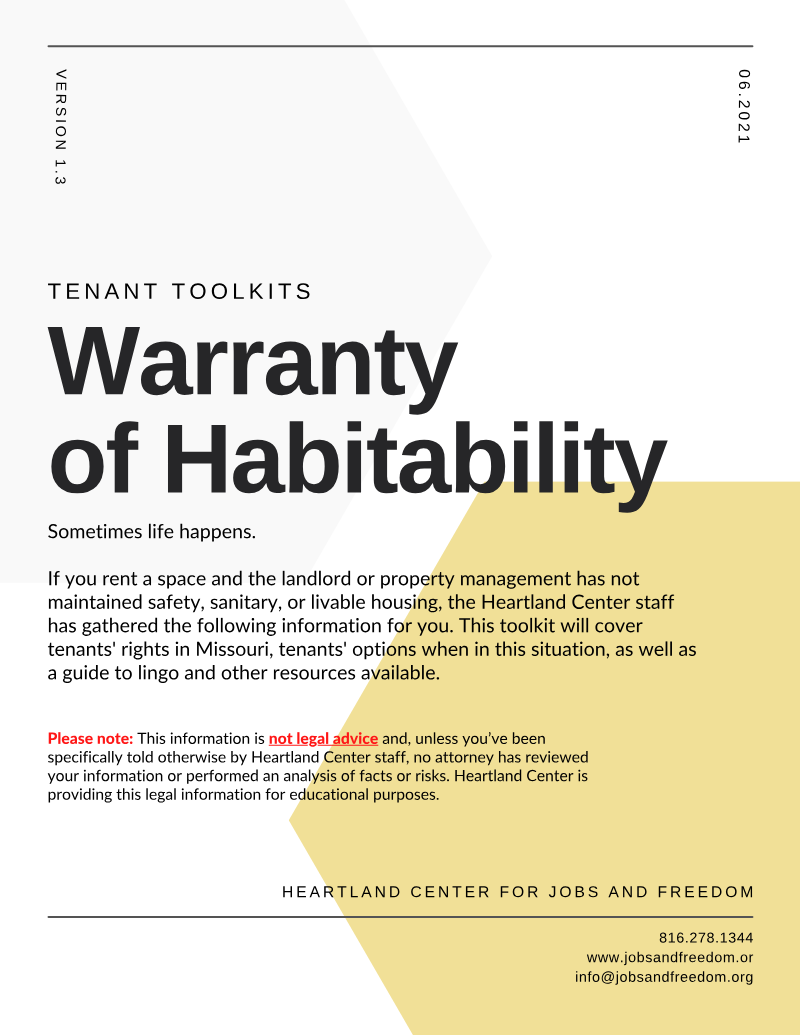 Warranty of Habitability
