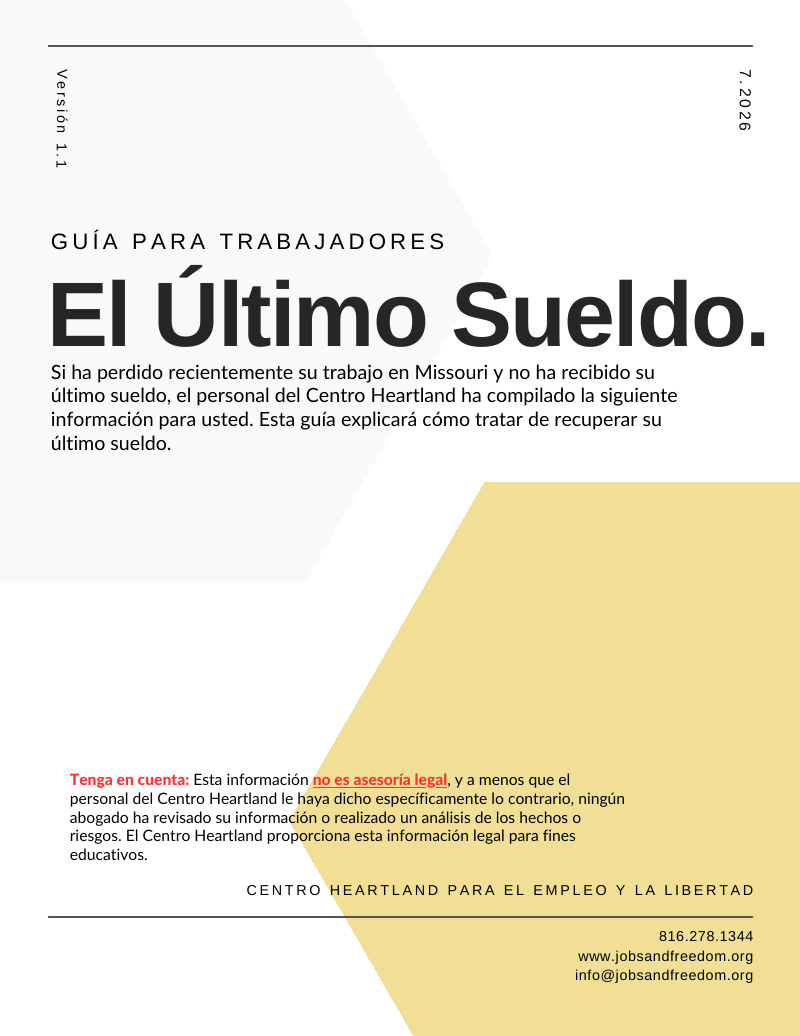 El último sueldo portada