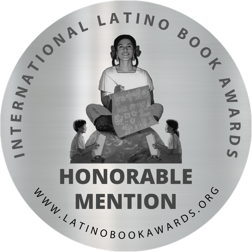 round medal for honorable mention at the 2025 international latino book awards