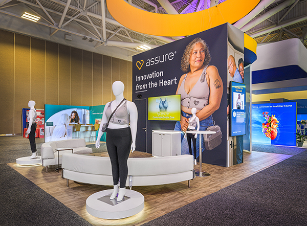 Kestra tradeshow booth