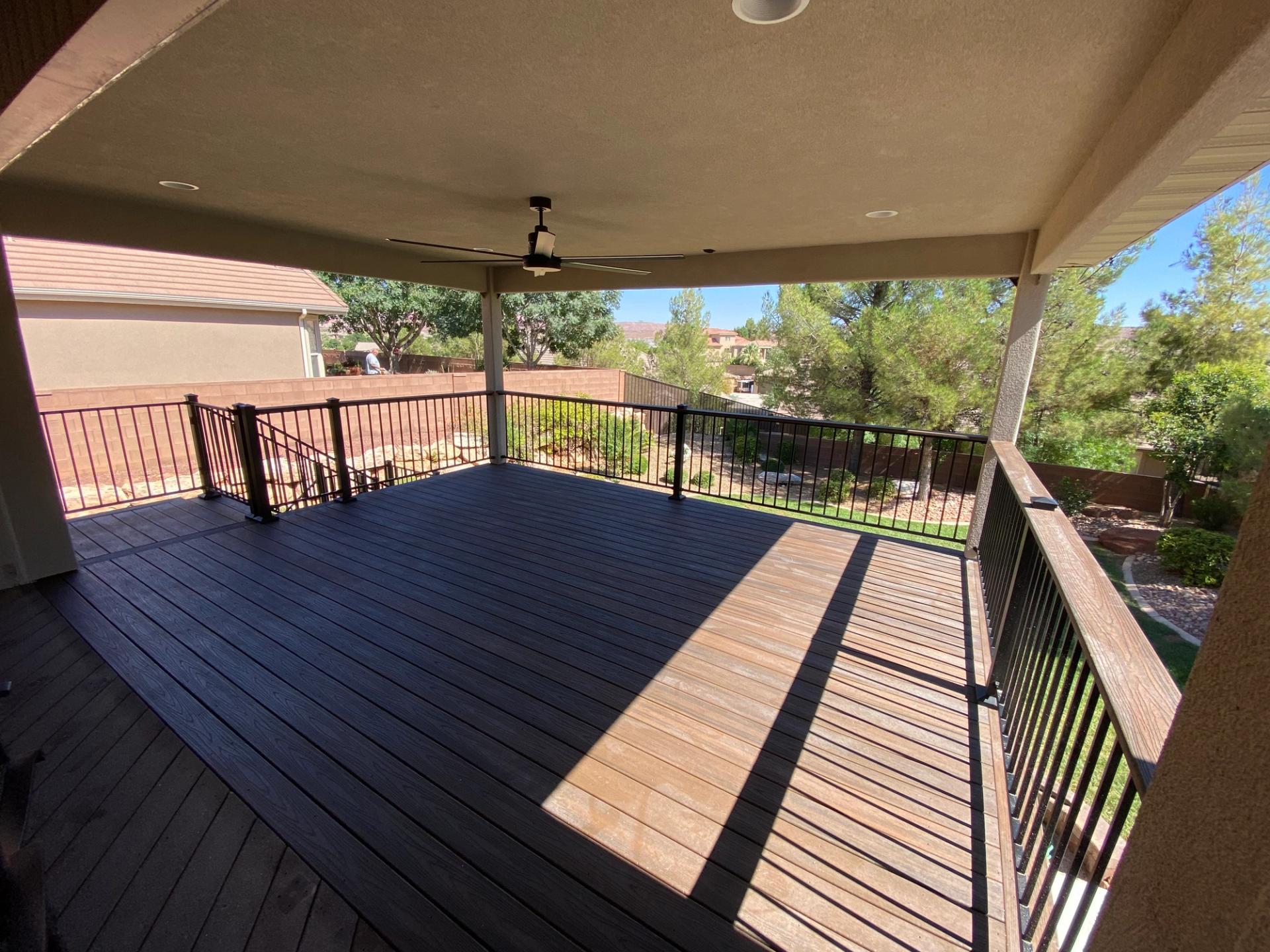 Deck Addition in The Knolls
