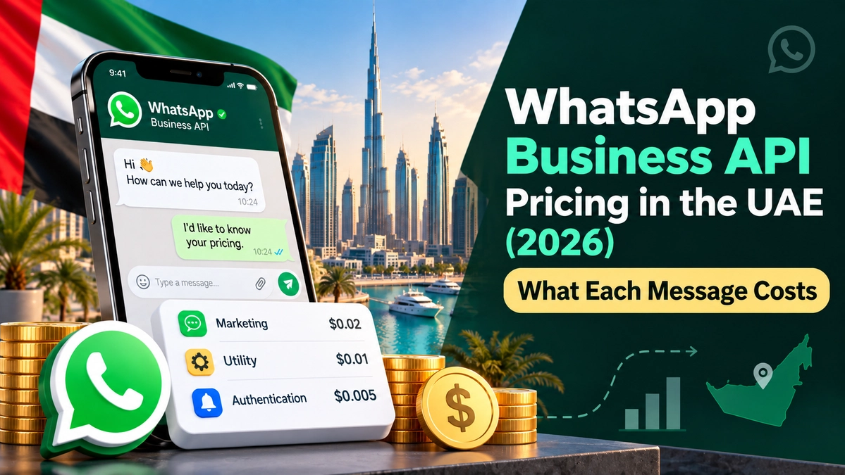 WhatsApp Business API Pricing in the UAE (2026)