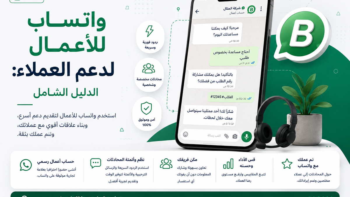 دليل خدمة العملاء عبر واتساب للأعمال