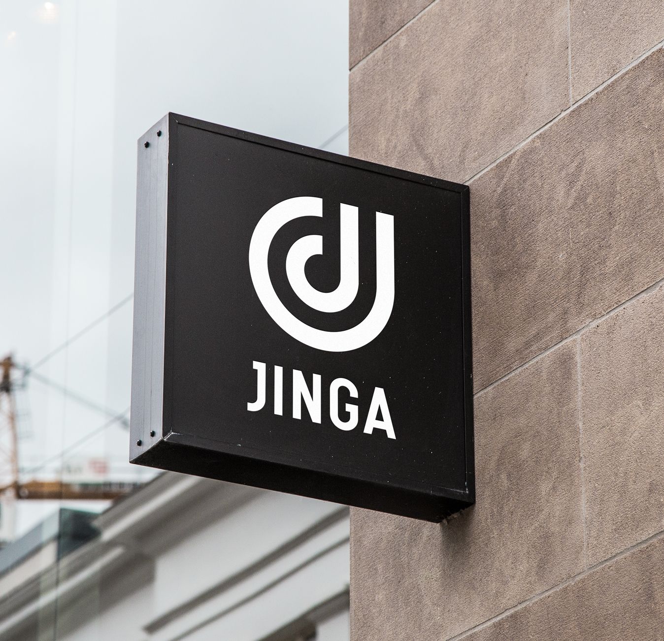 Jinga street sign