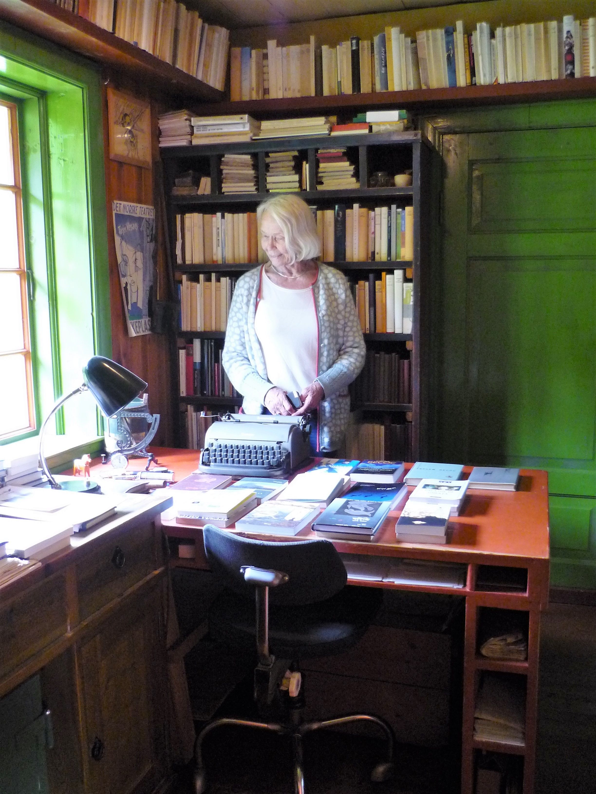 The Author S Desk Tarjei Vesaas Norway Guest Of Honour