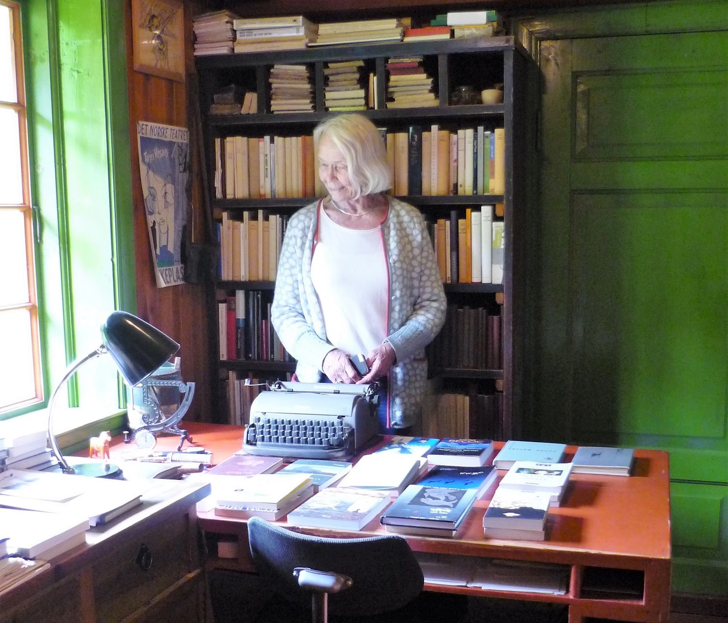 The Author S Desk Tarjei Vesaas Norway Guest Of Honour
