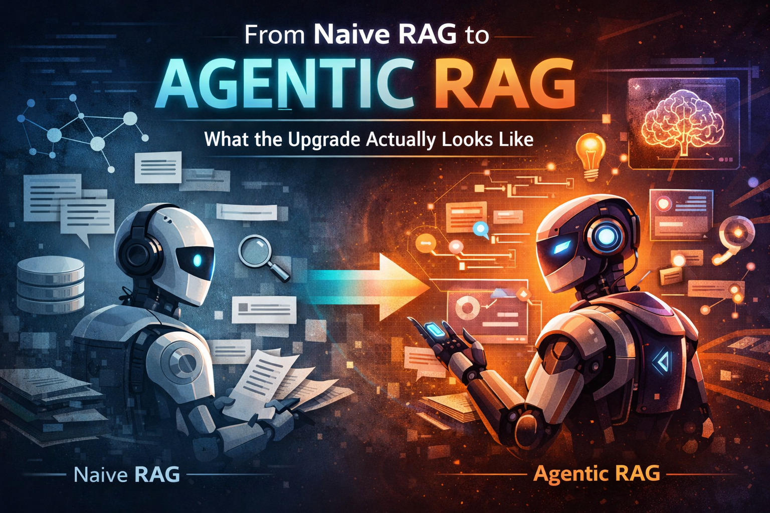 From Naive RAG to Agentic RAG: What the Upgrade Actually Looks Like
