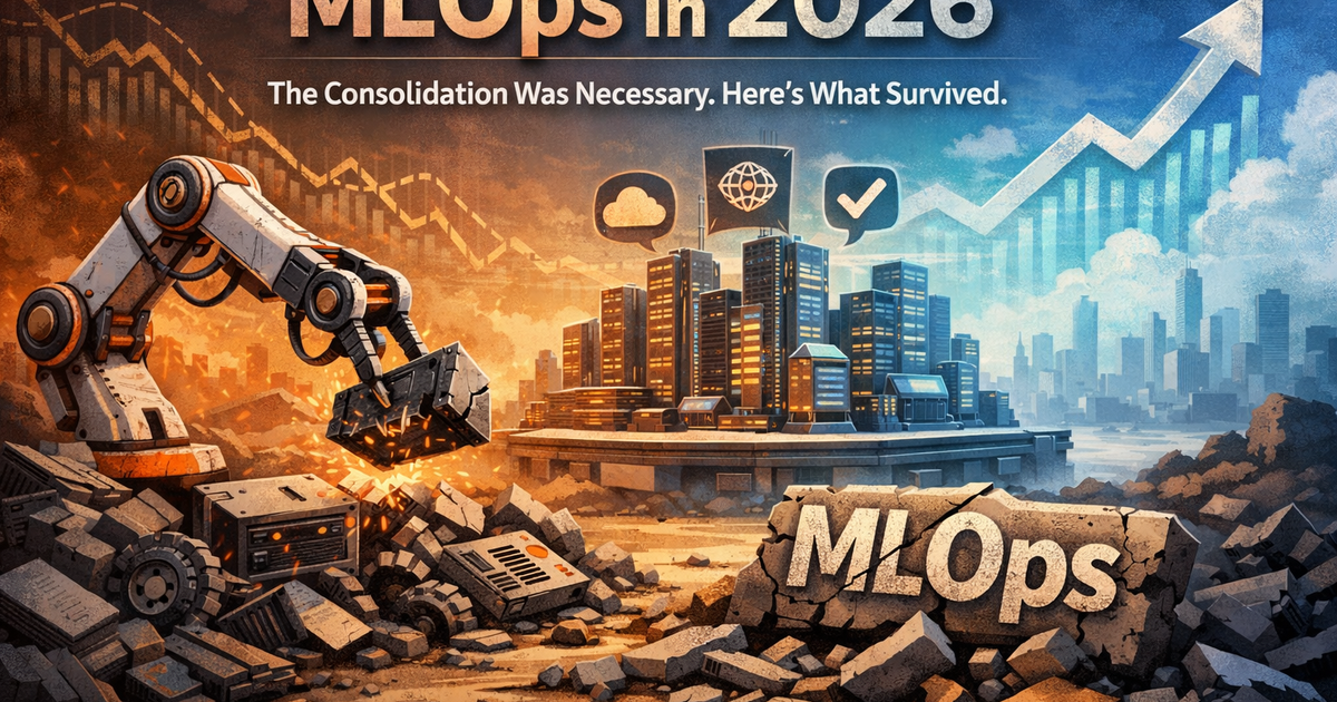 MLOps in 2026: The Consolidation Was Necessary. Here's What Survived.