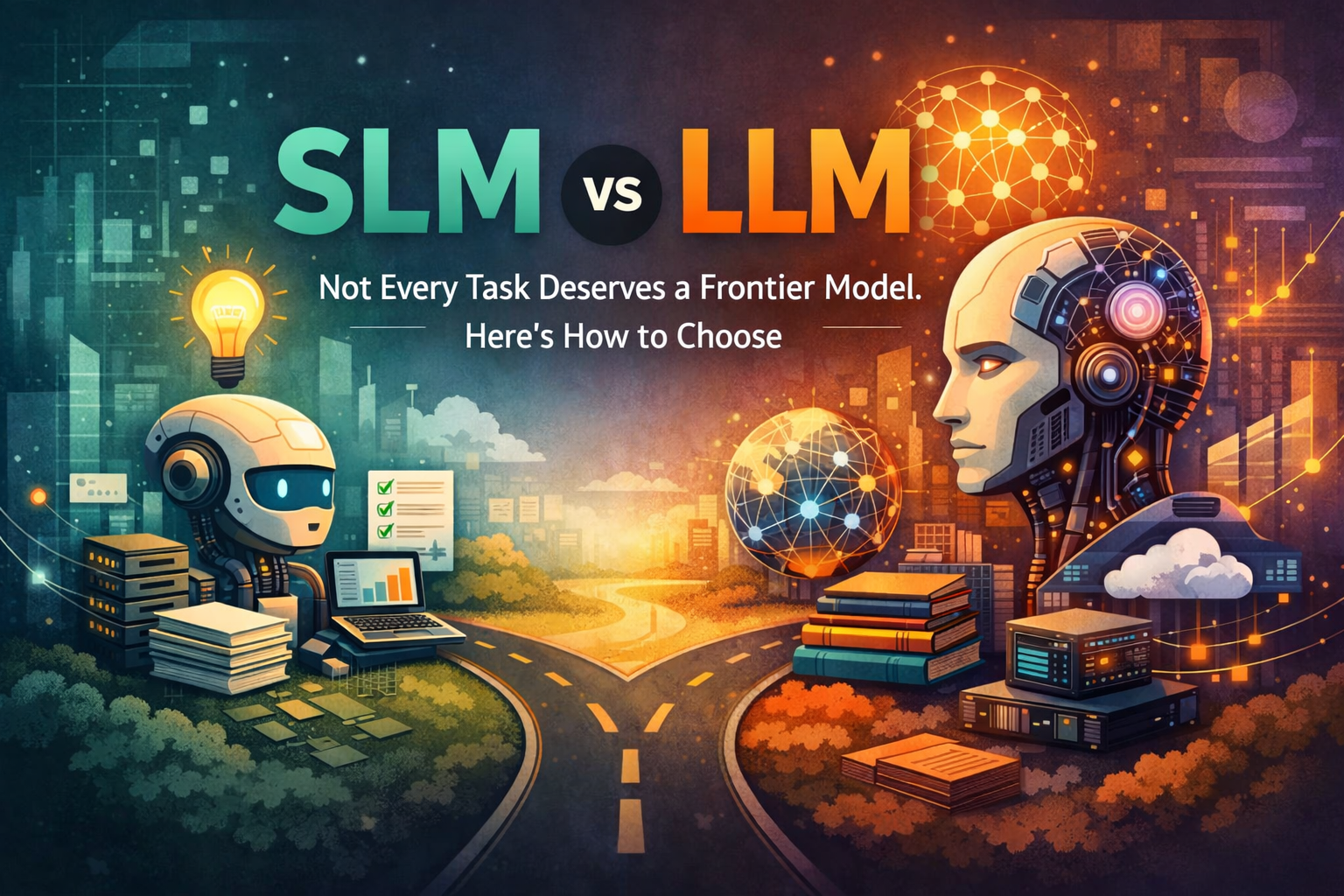 SLM vs LLM - Not Every Task Deserves a Frontier Model. Here's How to Choose.