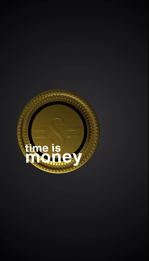 Time is money | Smooth & Clean Motion Graphics