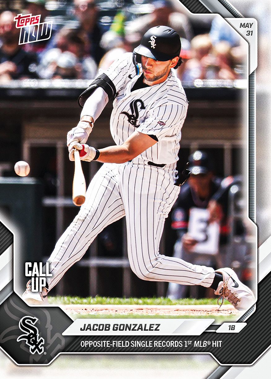Jacob Gonzalez - 2026 MLB Topps NOW® - Card 271 - PR: 928