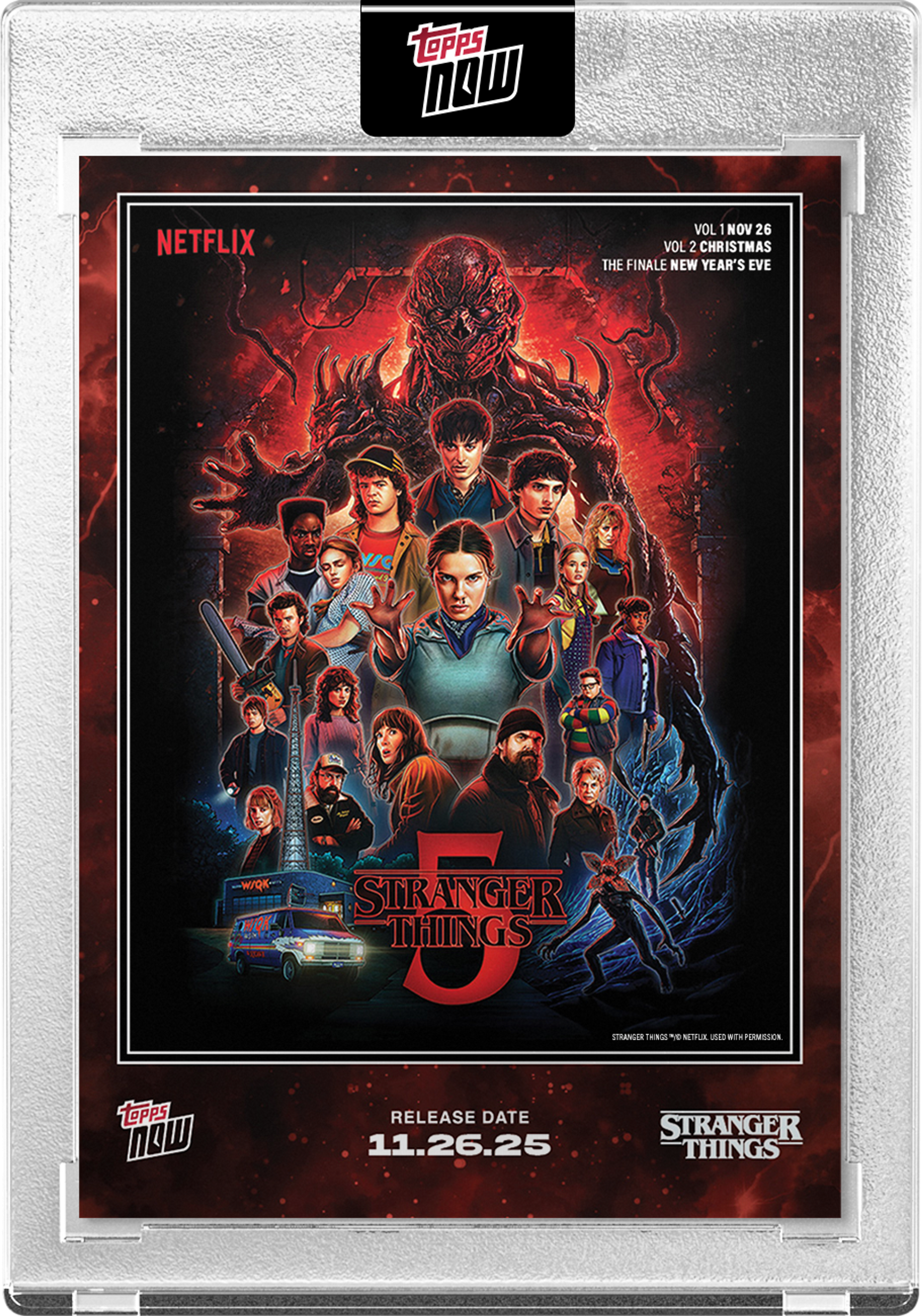 2025 Topps Stranger Things Box