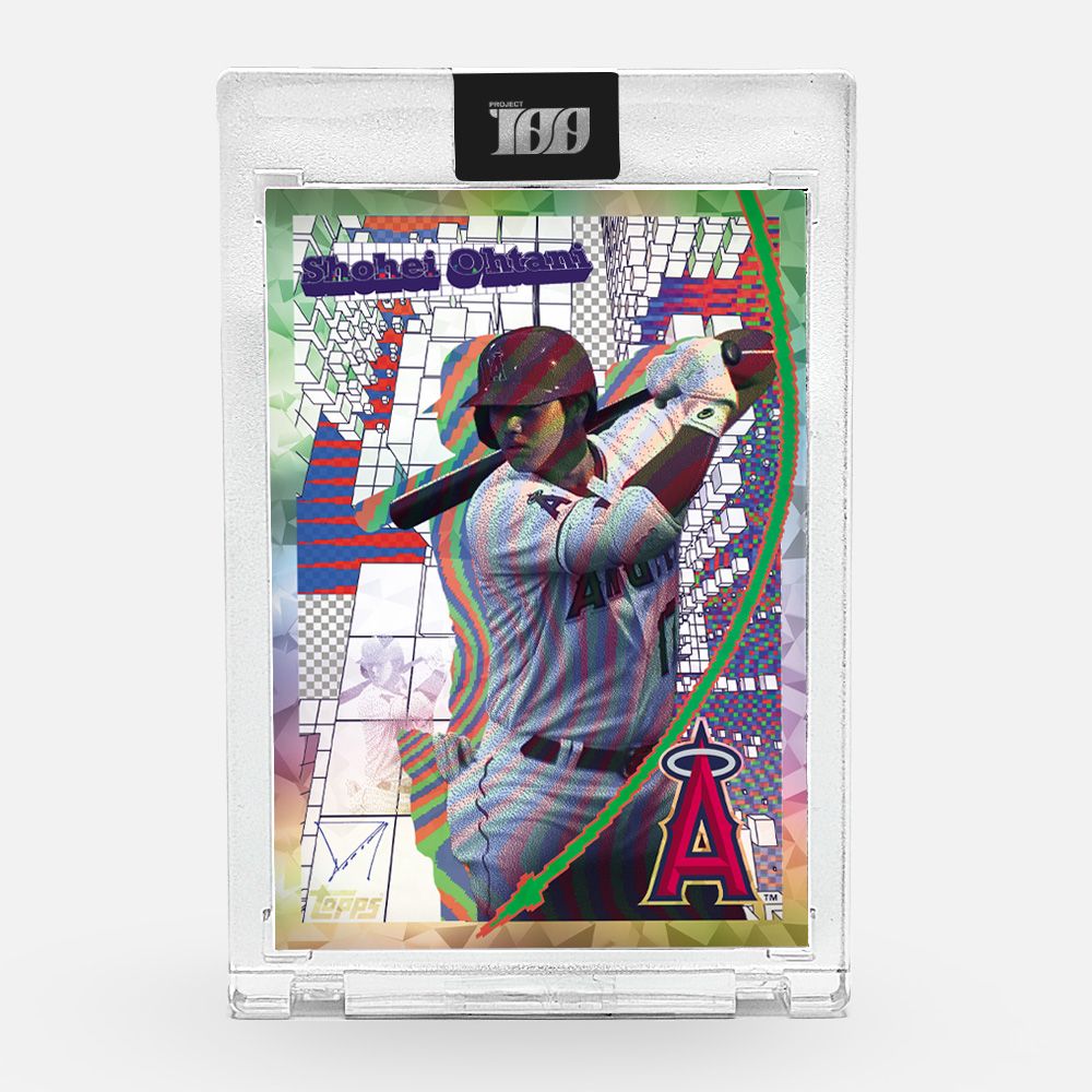 Topps Project100 Card 3 - Shohei Ohtani by J. Demsky - Artist