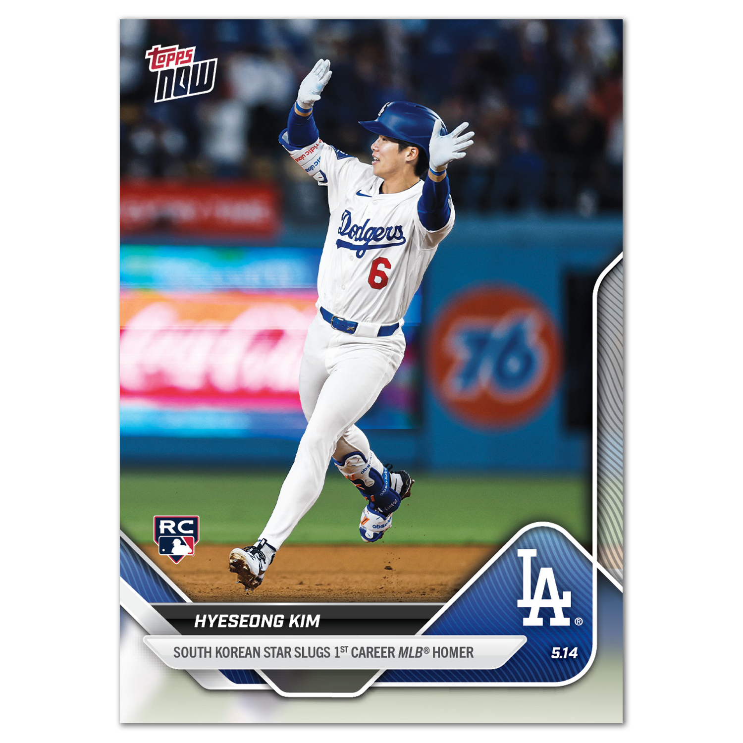Hyeseong Kim - 2025 MLB Topps NOW® - Card 182 - LOOK FOR AUTOS