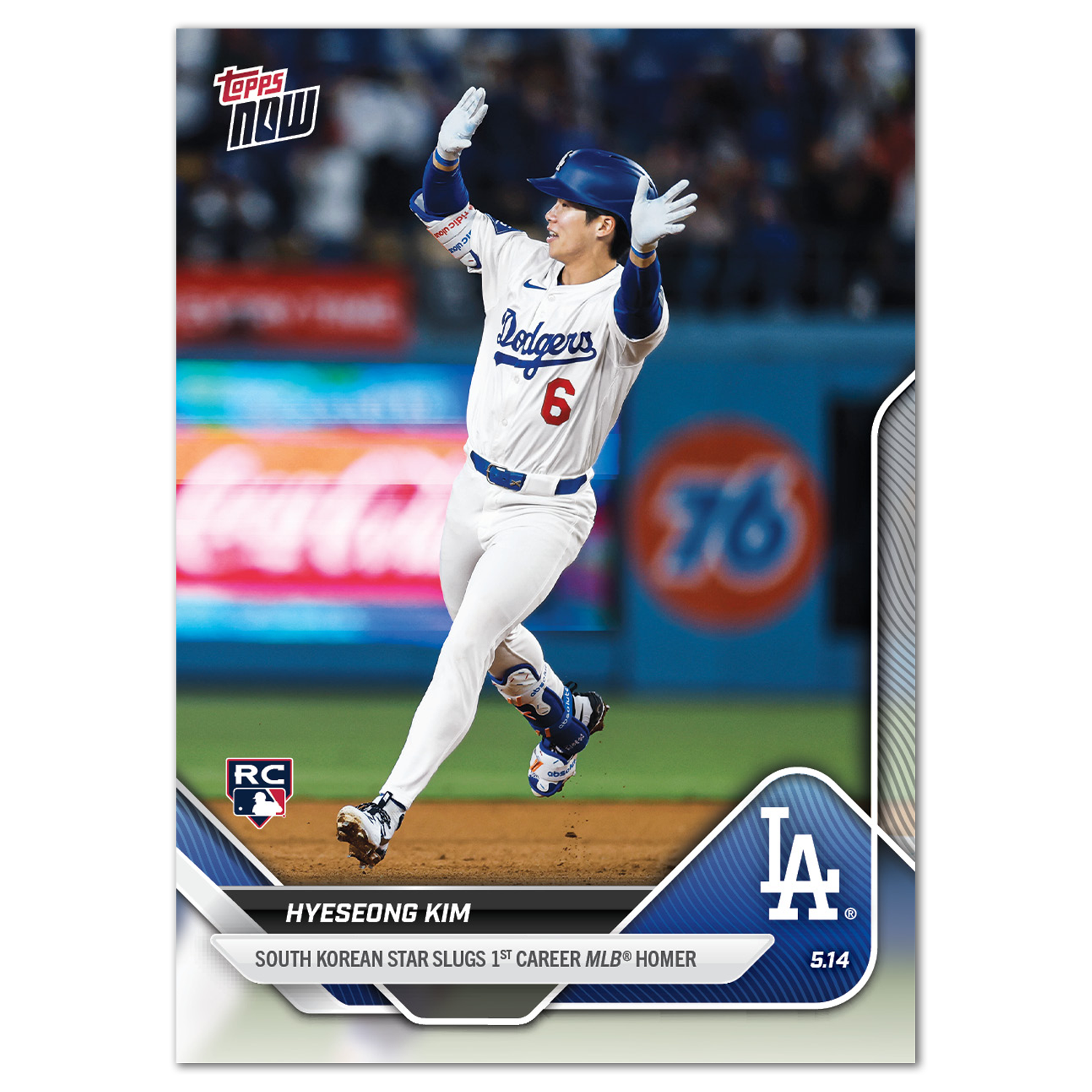 Hyeseong Kim - 2025 MLB Topps NOW® - Card 182 - LOOK FOR AUTOS