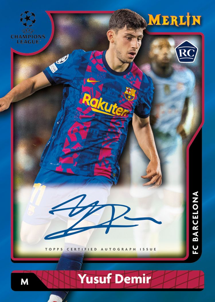 2021-22 Topps UEFA チャンピオンズリーグ メッシ 2021-22 Topps® UEFA Champions League Merlin - Value Box
