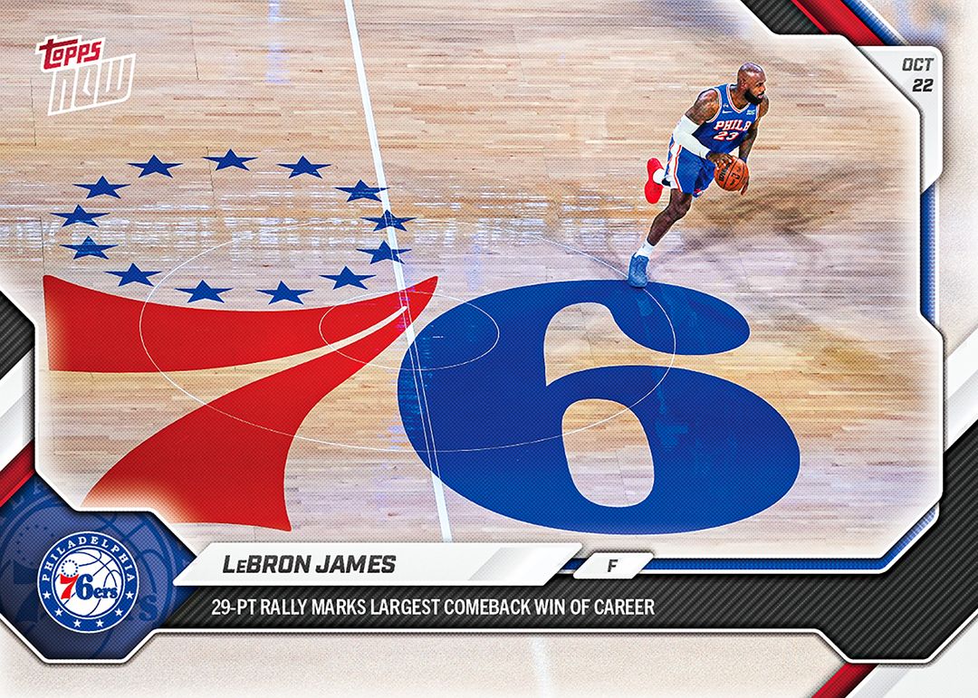 Labron Card LeBron James - 2026-27 NBA Topps NOW® - Card 19