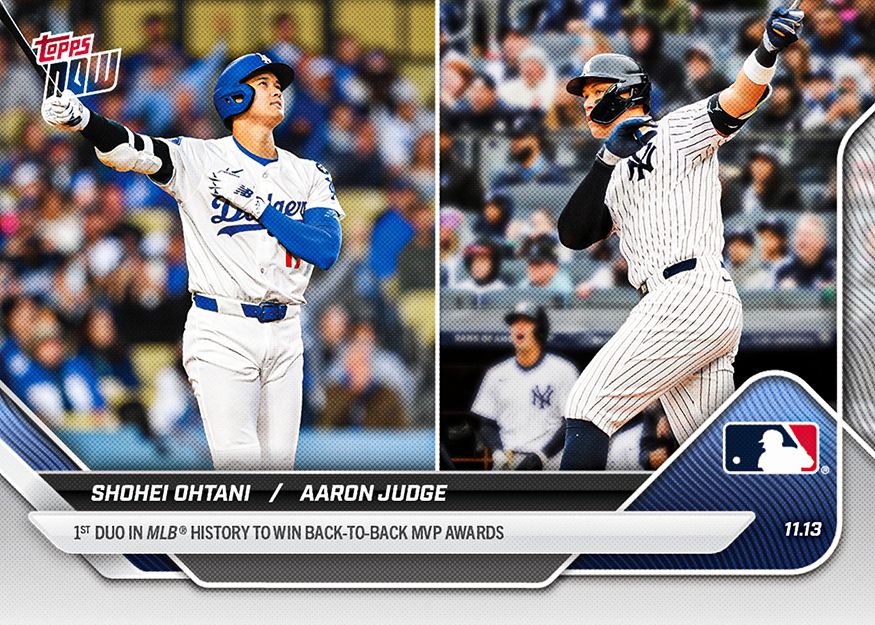 Shohei Ohtani / Aaron Judge - 2025 MLB Topps NOW® - Card OS-9