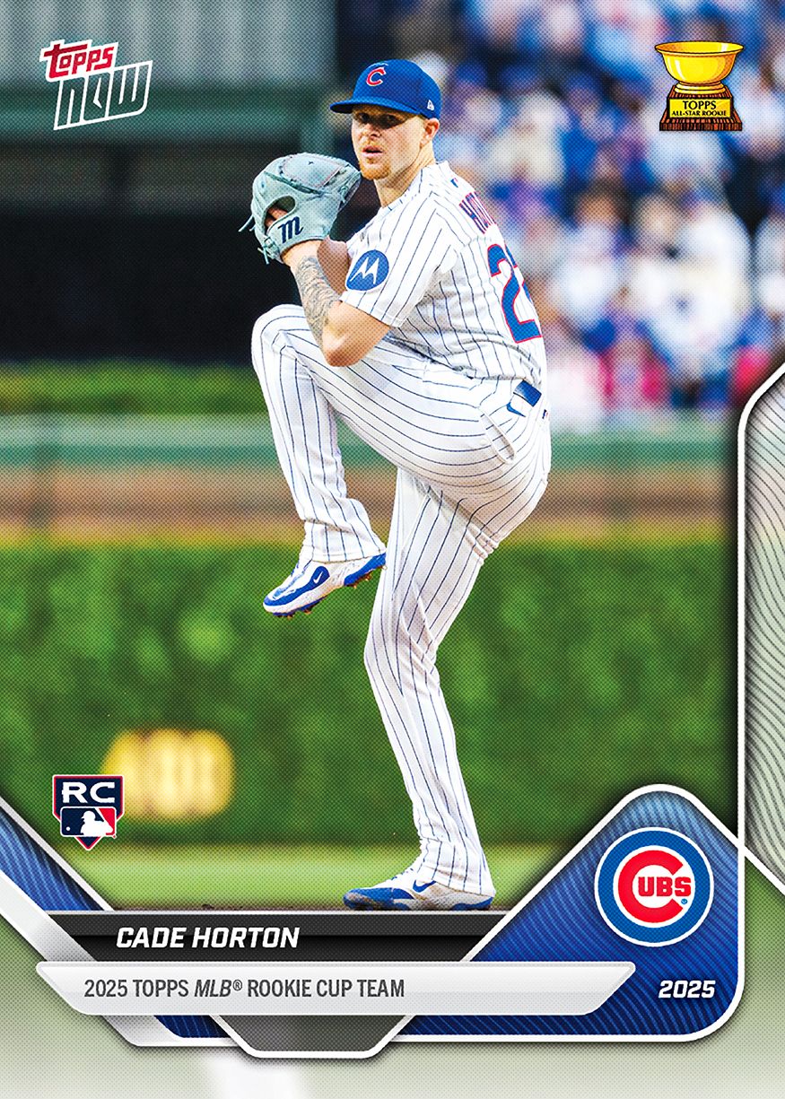 2025 MLB Topps NOW® Rookie Cup Team Set