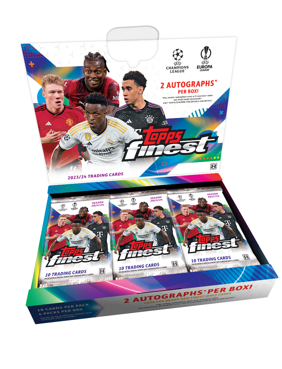 2023-24 Topps Finest UEFA Club Competitions - Hobby Box