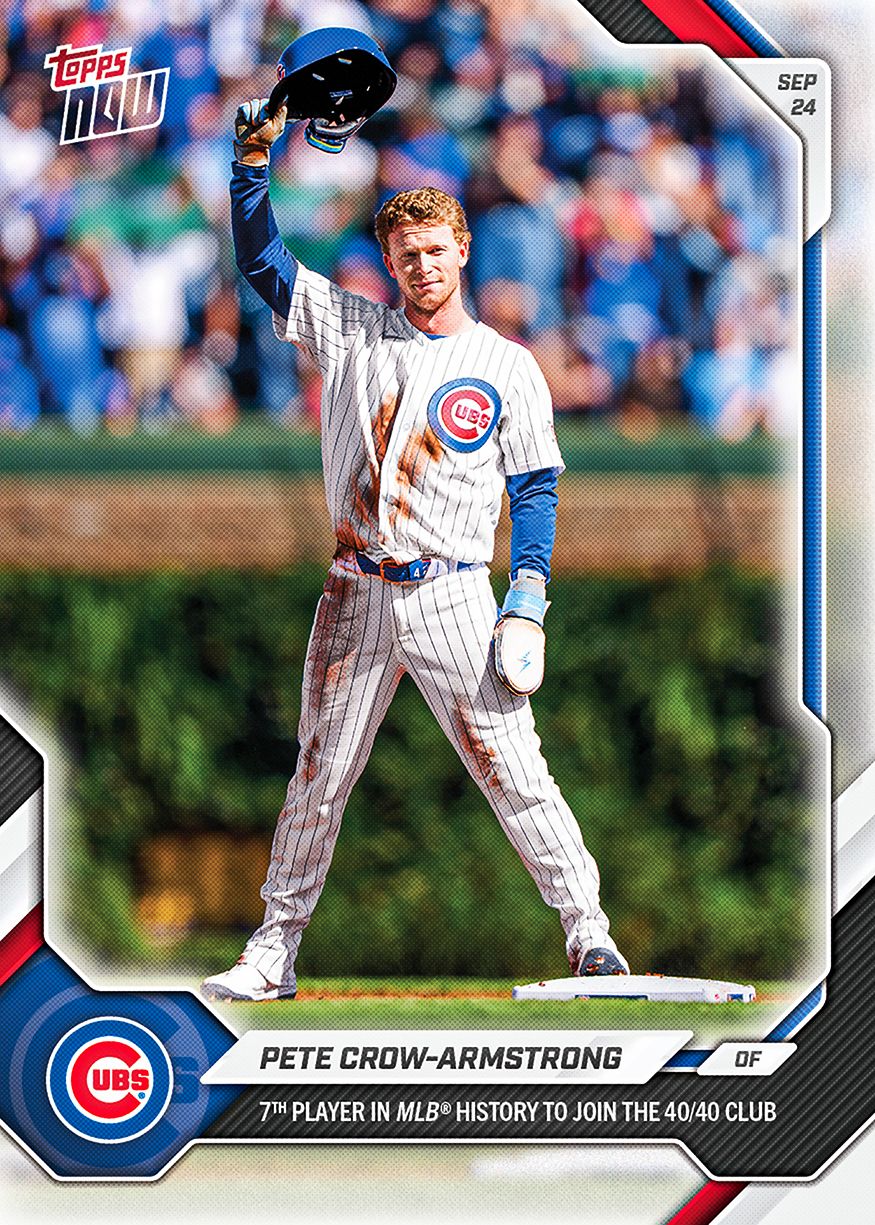 Pete Crow-Armstrong - 2026 MLB Topps NOW® - Card 712