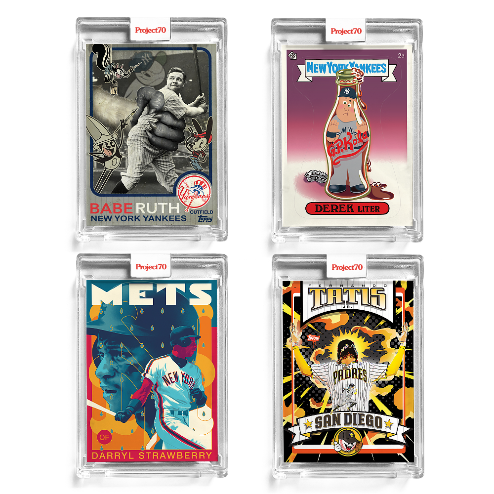 4-Card Bundle - Topps Project70® Cards #736-739