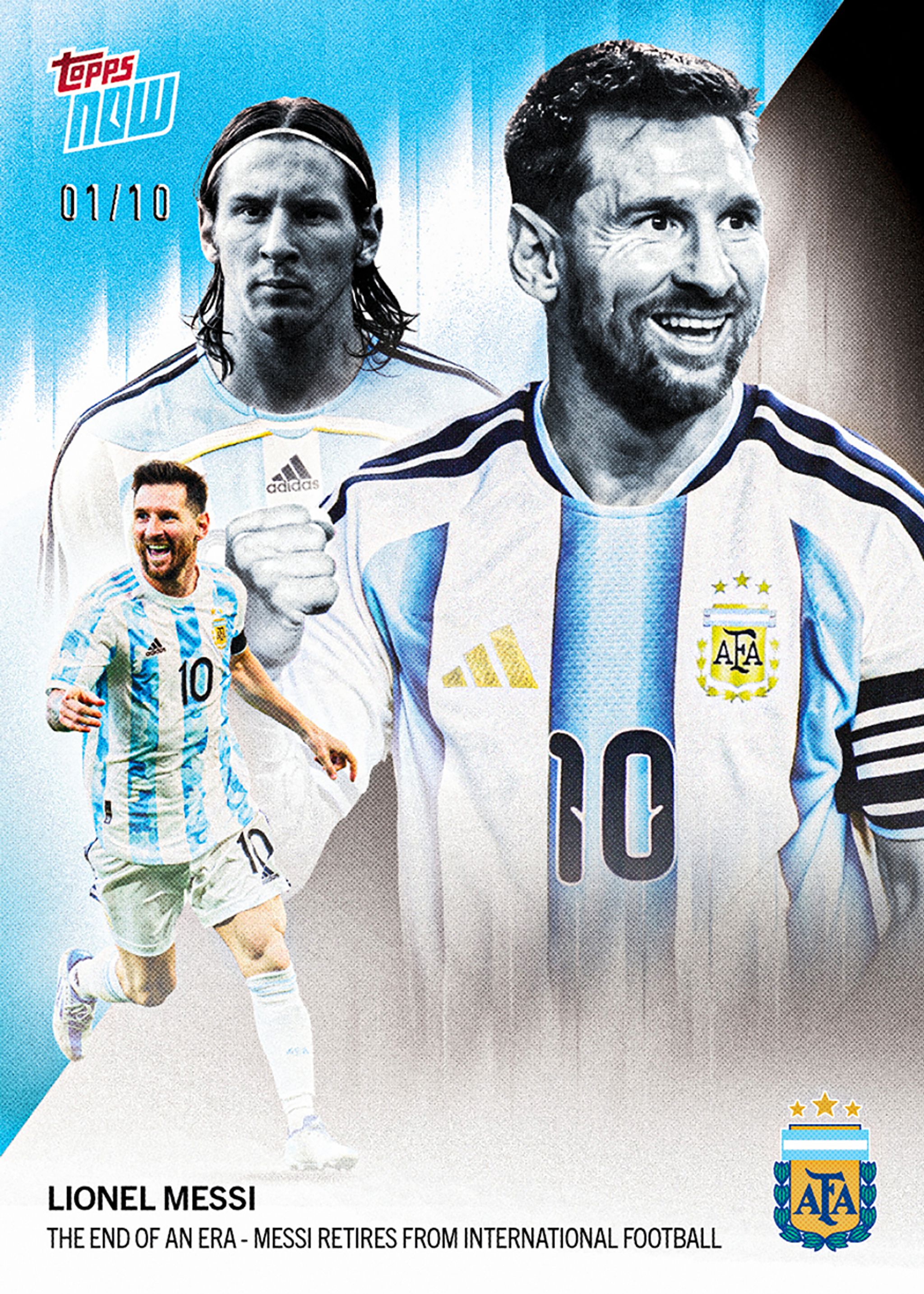 Lionel Messi - 2026 Argentina Topps NOW® - Card 1