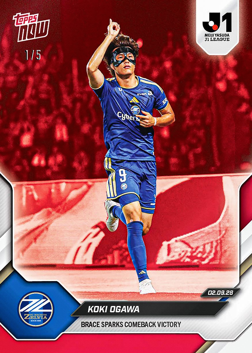 Koki Ogawa - 2026-27 J.League® Topps NOW® - Card 9