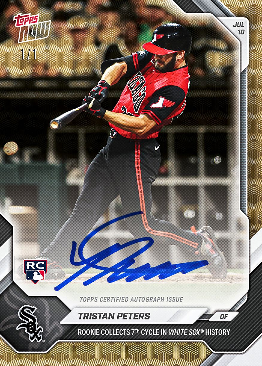 Tristan Peters - 2026 MLB Topps NOW® - Card 441