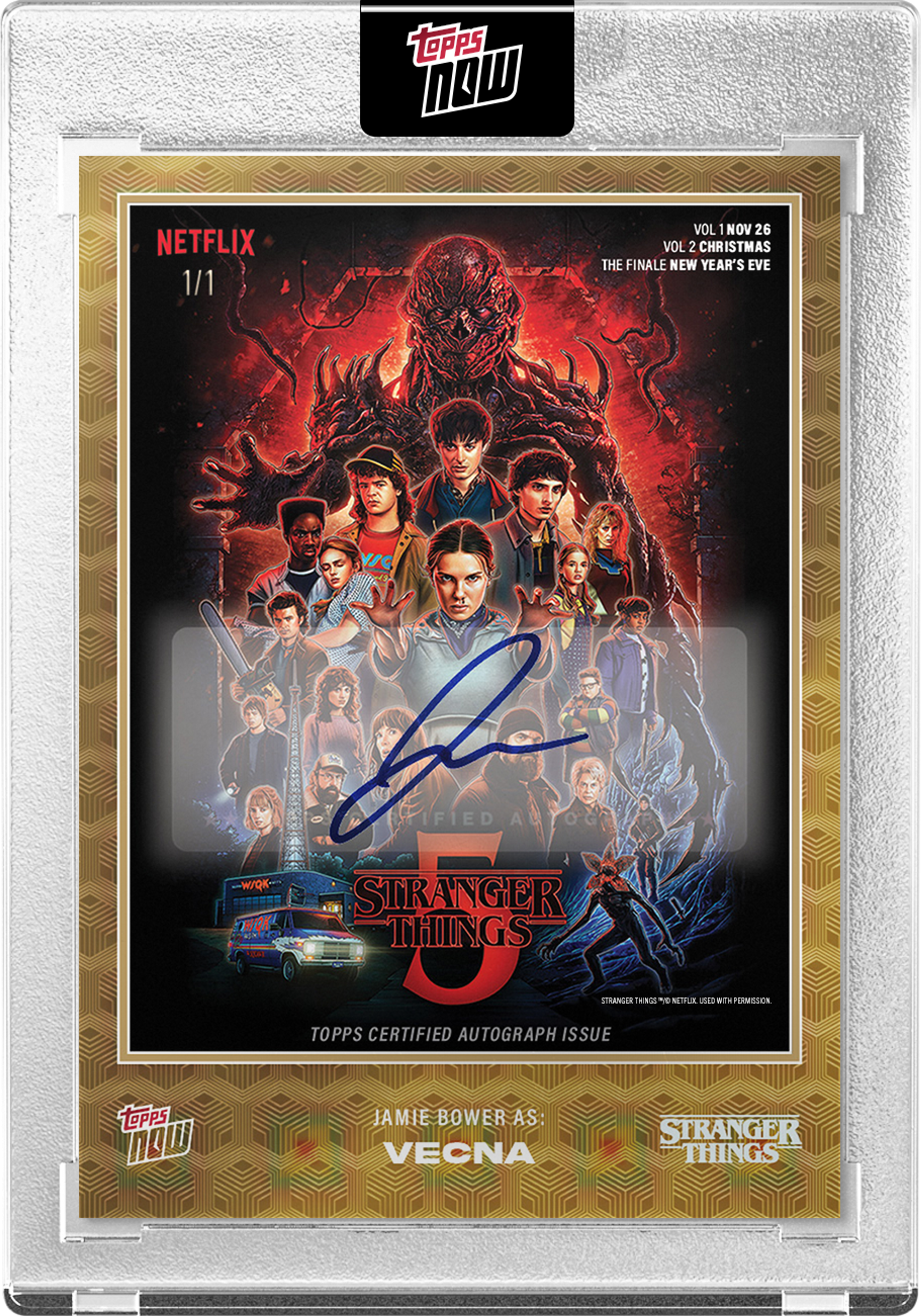その他 2025 Stranger Things Topps STRA-SP01 2966cacd2098d08f1f0d8444522d28