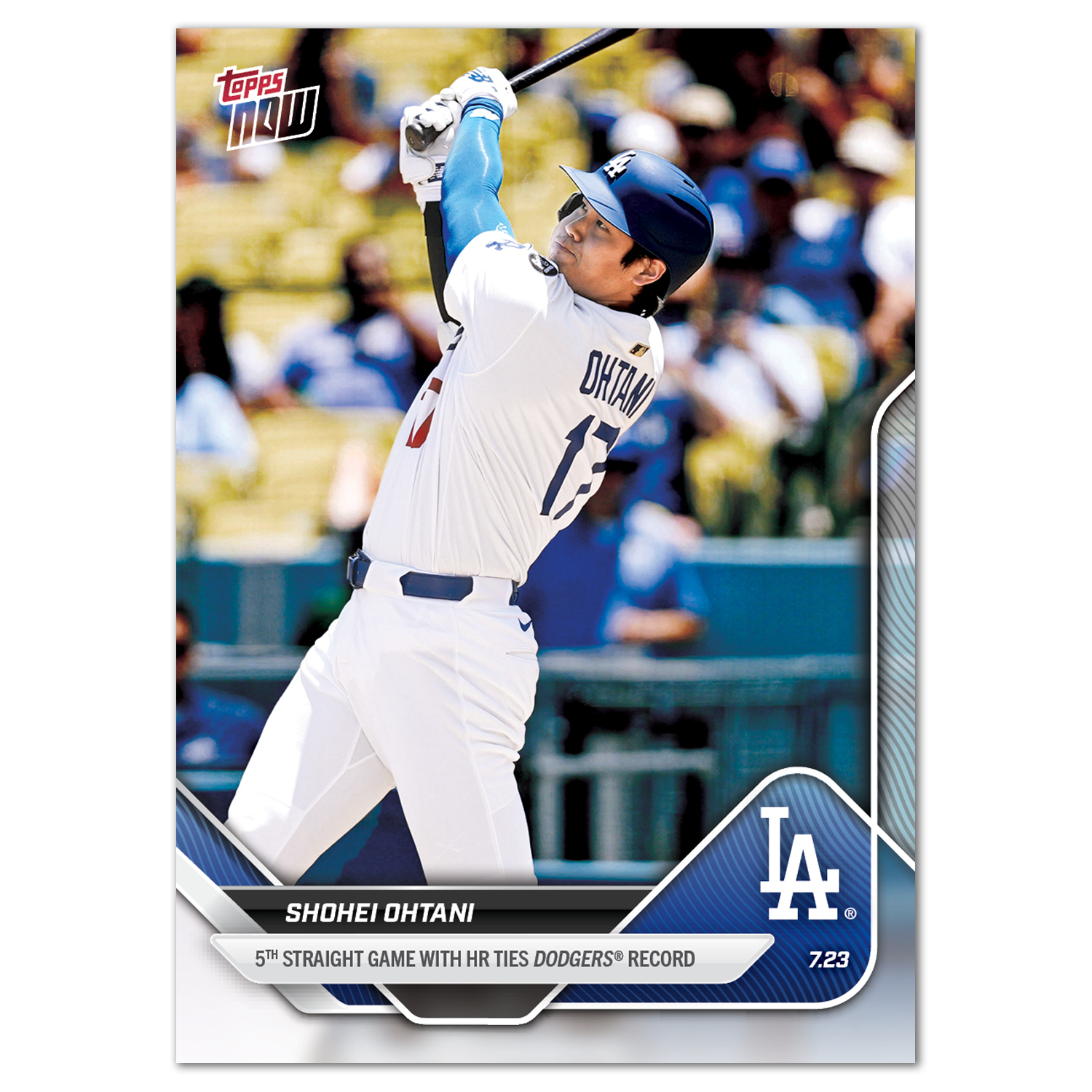 Shohei Ohtani - 2025 MLB Topps NOW® - Card 456 - PR: 5747