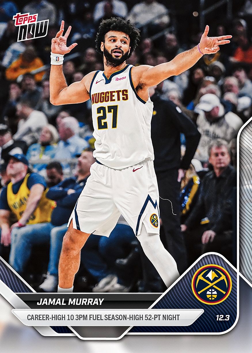 Jamal Murray - 2025-26 NBA Topps NOW® - Card 72