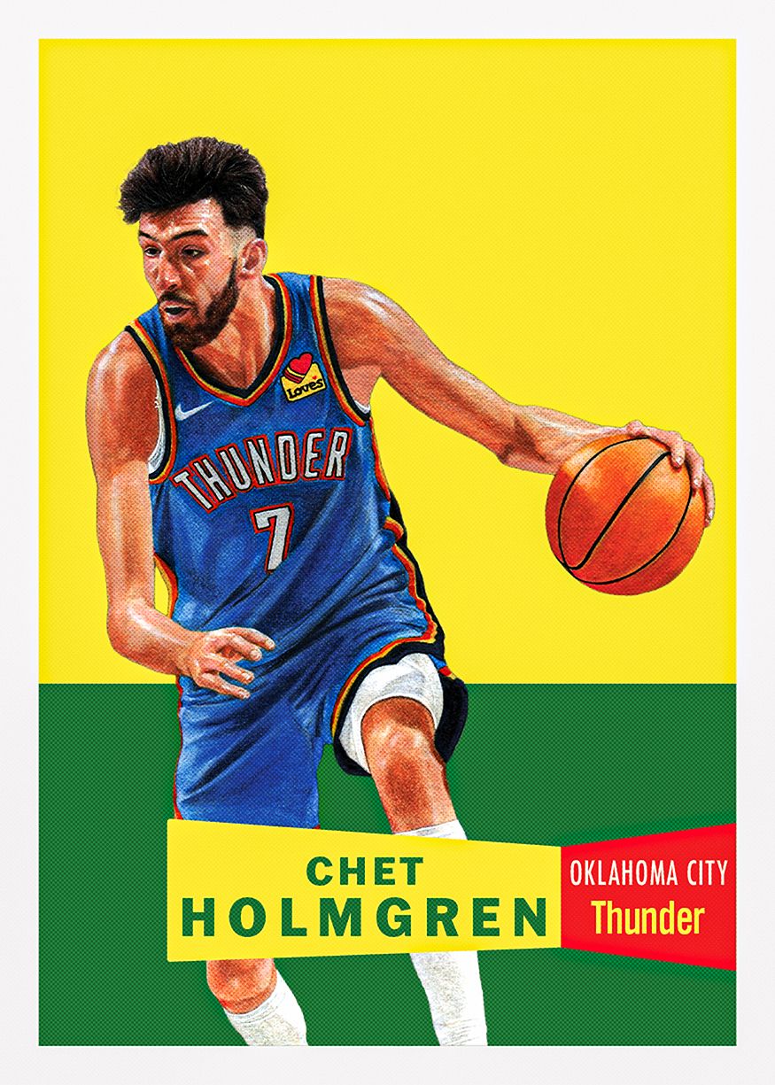 Chet Holmgren - 2025-26 NBA Living Set® - Card 31 - PR: 3249