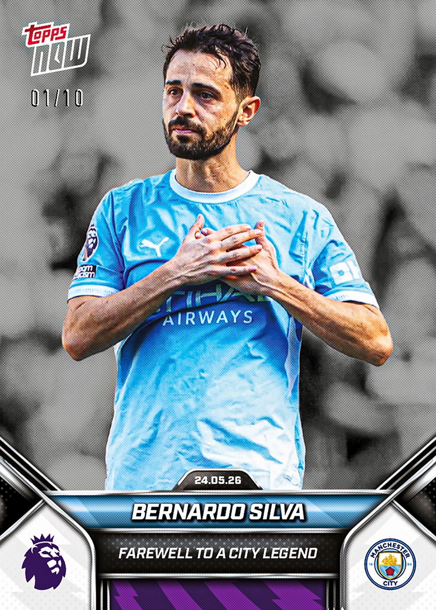 16/99 topps now Bernardo Silva ベルナルド・シウバ Bernardo Silva - 2025-26 Premier League Topps NOW® - Card 202