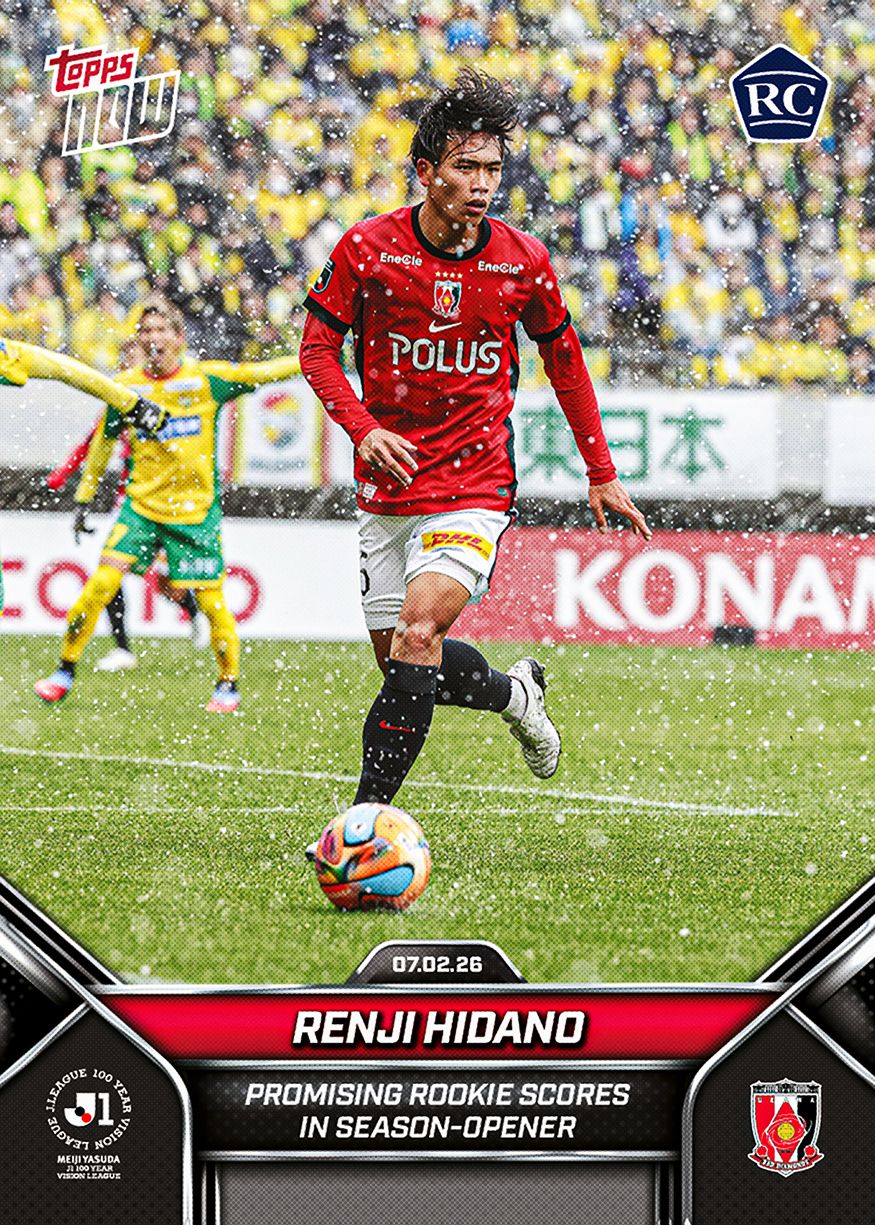 Renji Hidano - 2026 J.League® Topps NOW® - Card 2