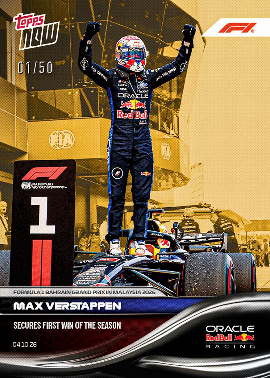 Max Verstappen - 2026 Formula 1® Topps NOW® - Card 64