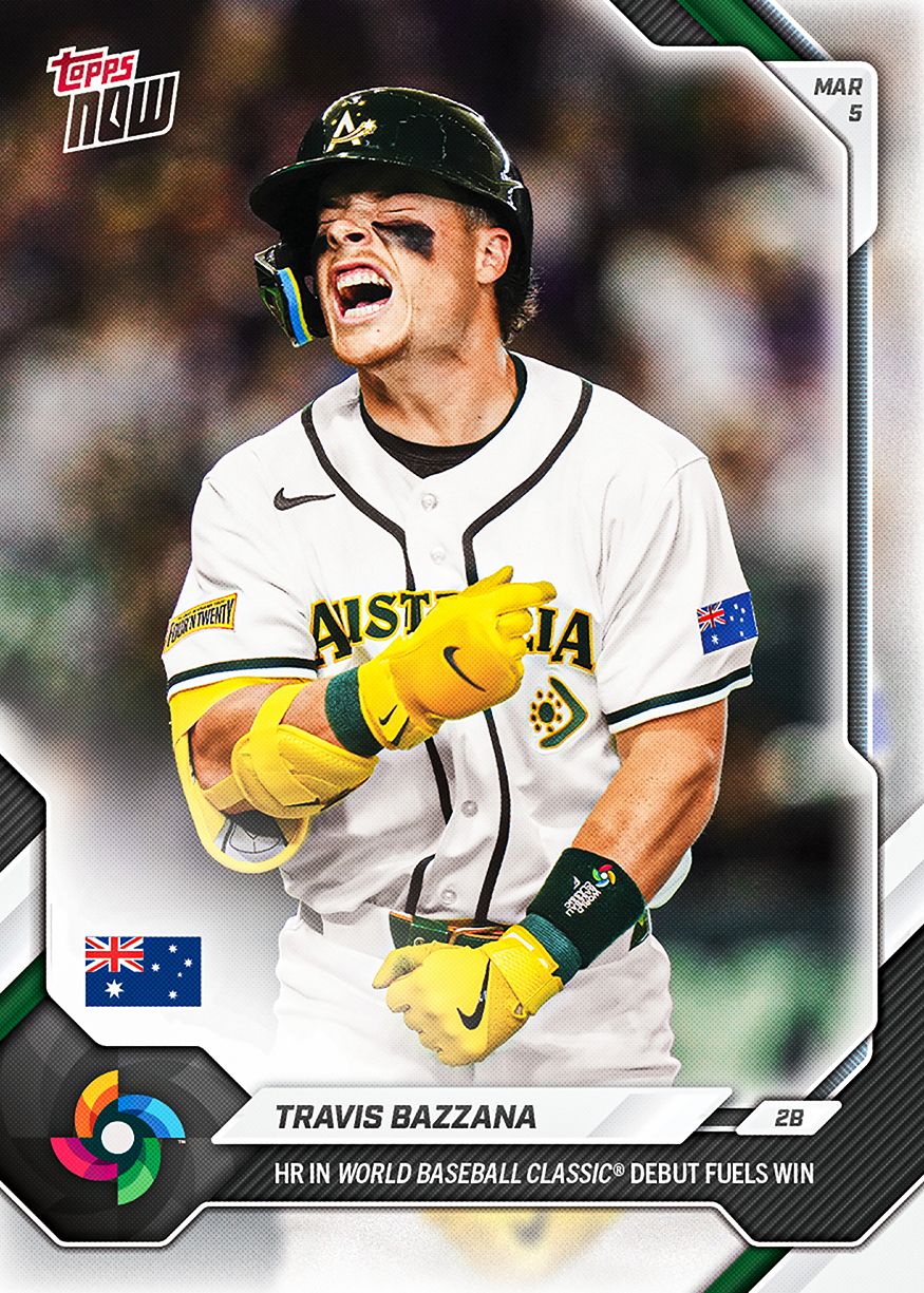 Travis Bazzana - 2026 World Baseball Classic Topps NOW® - Card 1