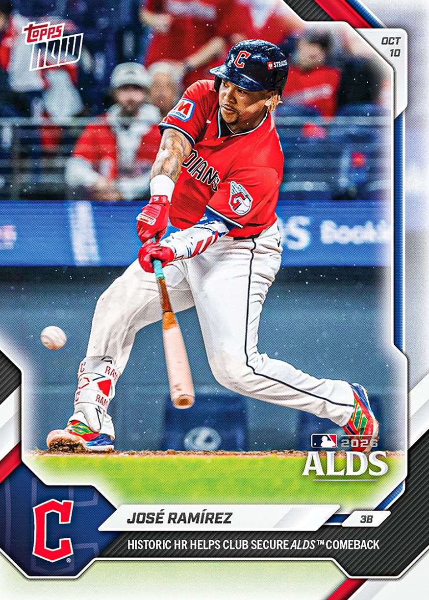 José Ramírez - 2026 MLB Topps NOW® - Card 777