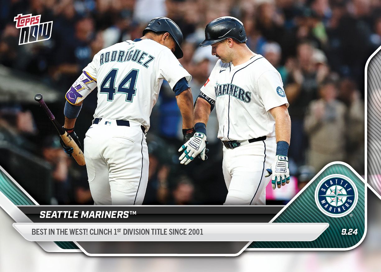 Seattle Mariners - 2025 MLB Topps NOW® - Card 762 - PR: 3139