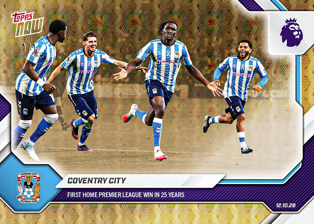 Coventry City - 2026-27 Premier League Topps NOW® - Card 44